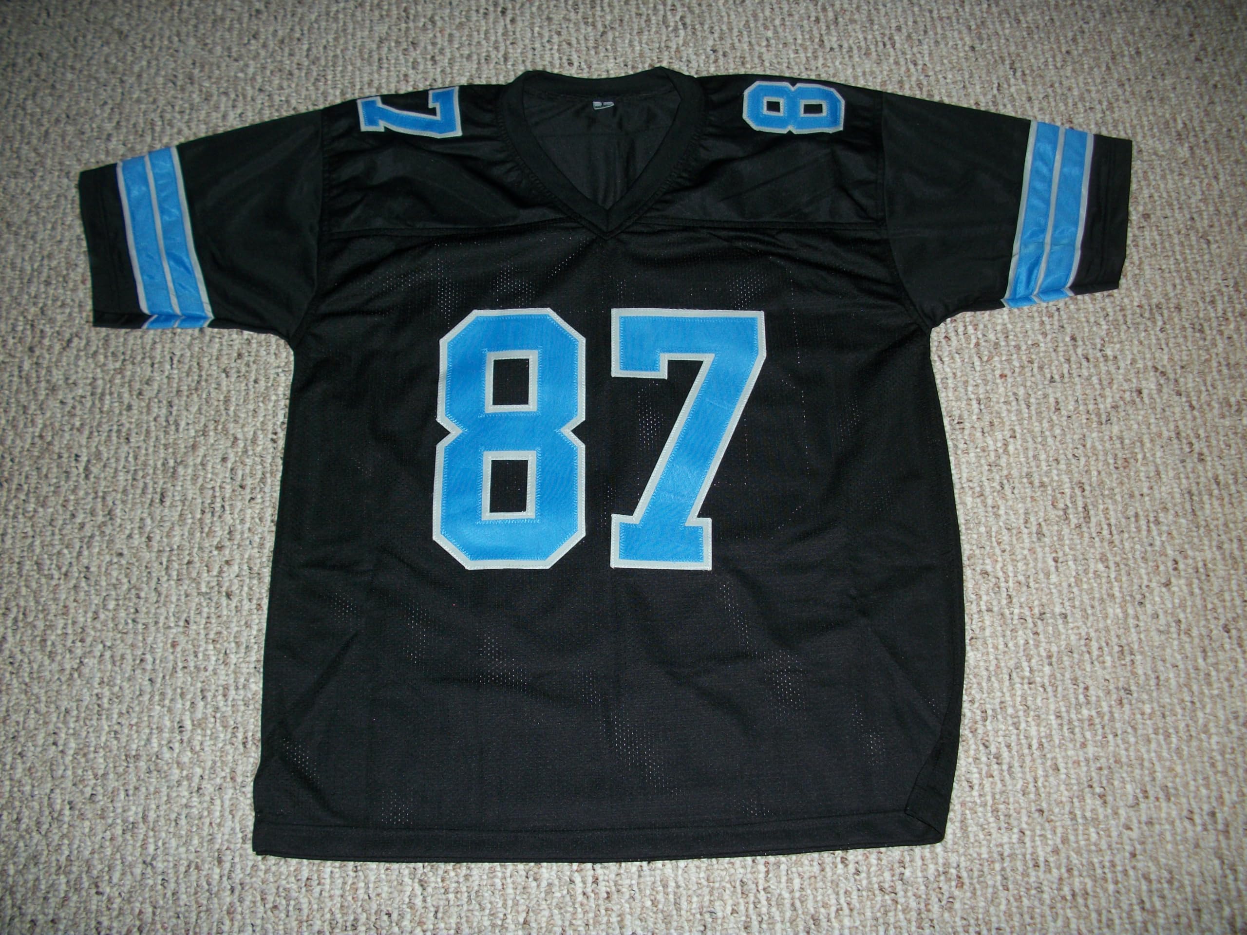 Amazon.com: Sam LaPorta Jersey #87 Detroit Custom Stitched Black