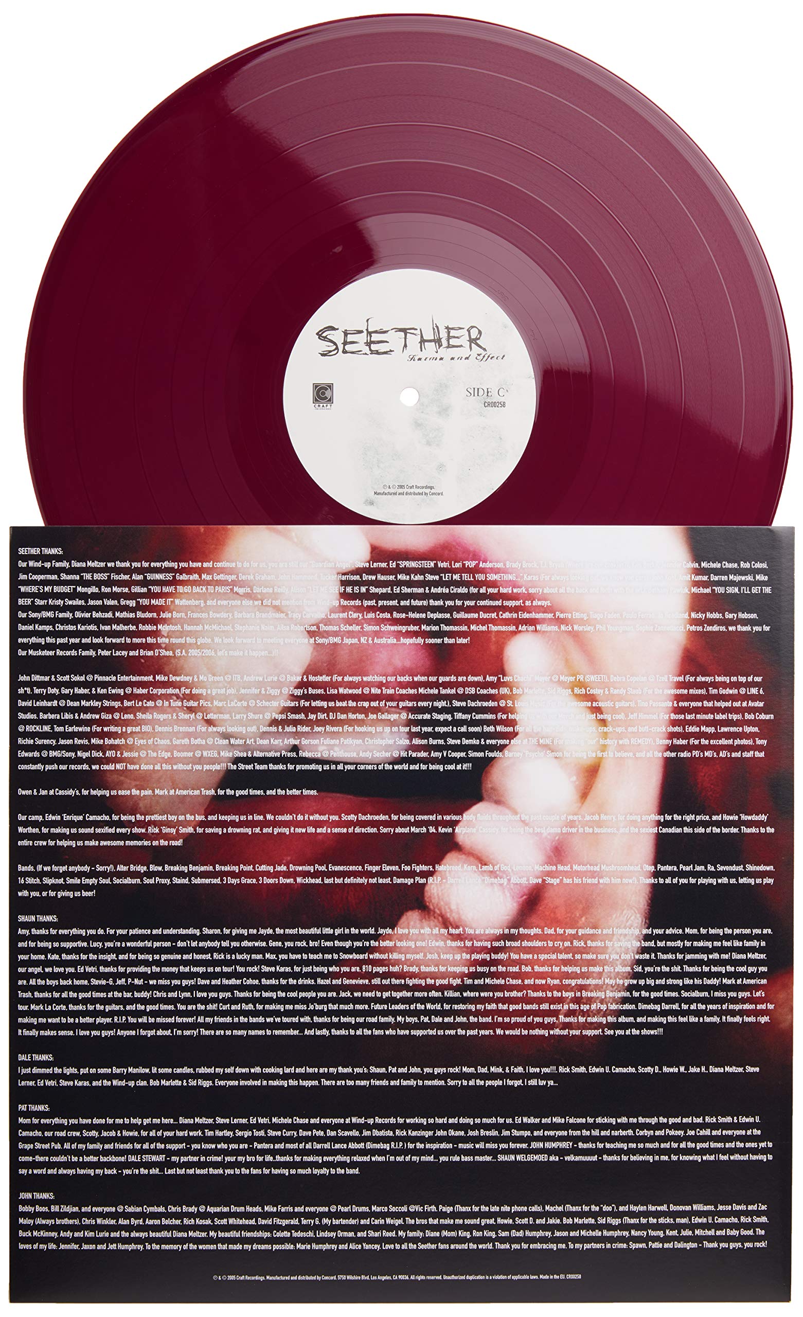 Karma and Effect (Dark Red Opaque 2LP Reissue) [Vinyl LP]