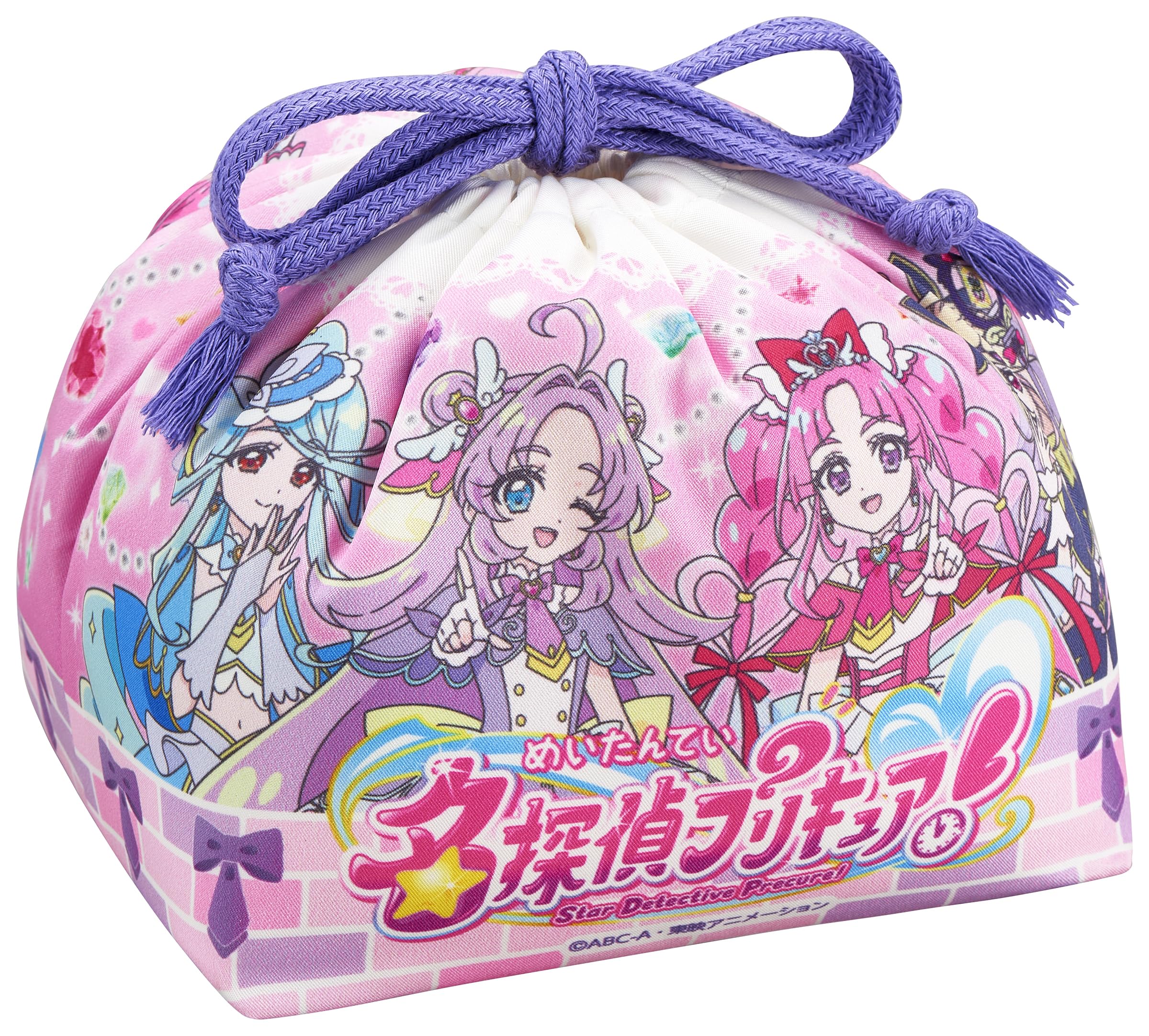 Amazon｜OSK 巾着弁当袋 名探偵 プリキュア ! 巾着 弁当袋 巾着袋 日本