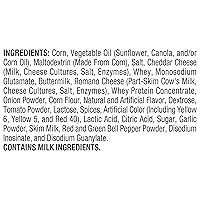 Vista 3 de Doritos Chips de tortilla saborizados, queso nacho, 1 onza (paquete de 104)