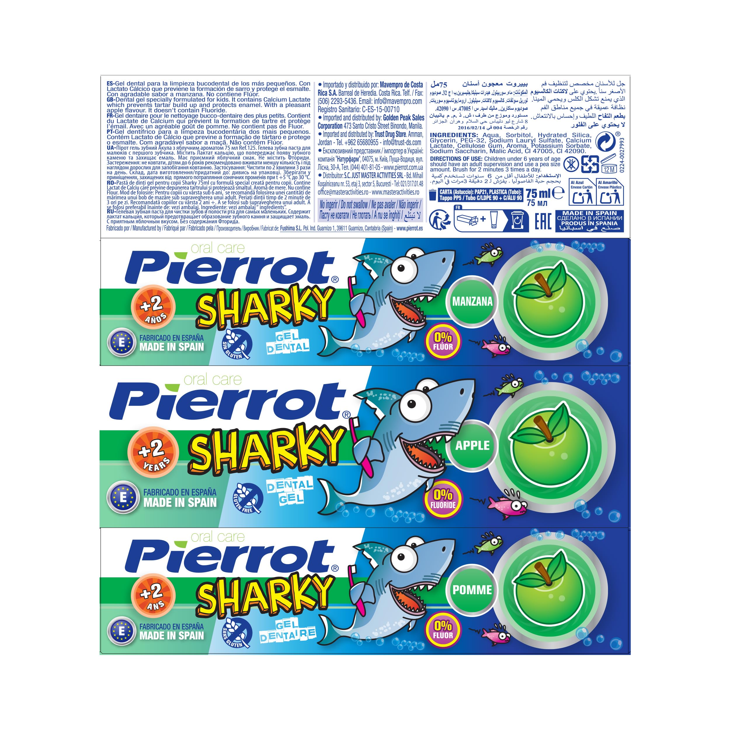 Pierrot - Dentifrico Infantil