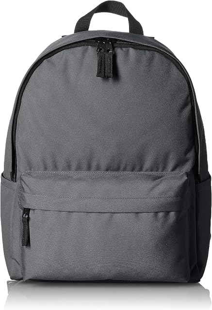 Amazon Basics Sac à dos classique de l'école - gris