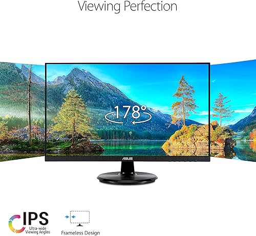 Miniatura 5 de ASUS Monitor 1080P de 23.8 pulgadas (VA24DCP) - Full HD, IPS, 75Hz, USB-C 65W Power Delivery, altavoces, sincronización adaptativaFreeSync, luz azul