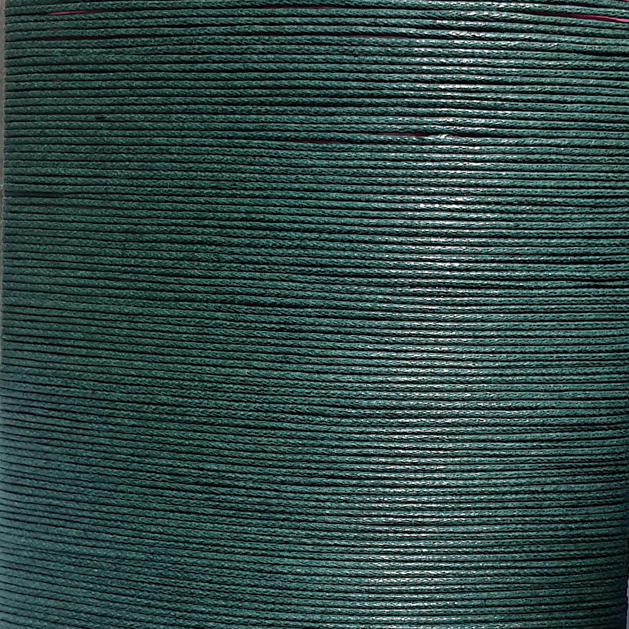 Waxed Cotton Cord 1mm,10m Jewellery Making & Bracelet Necklace Craft (20. FOREST GREEN)
