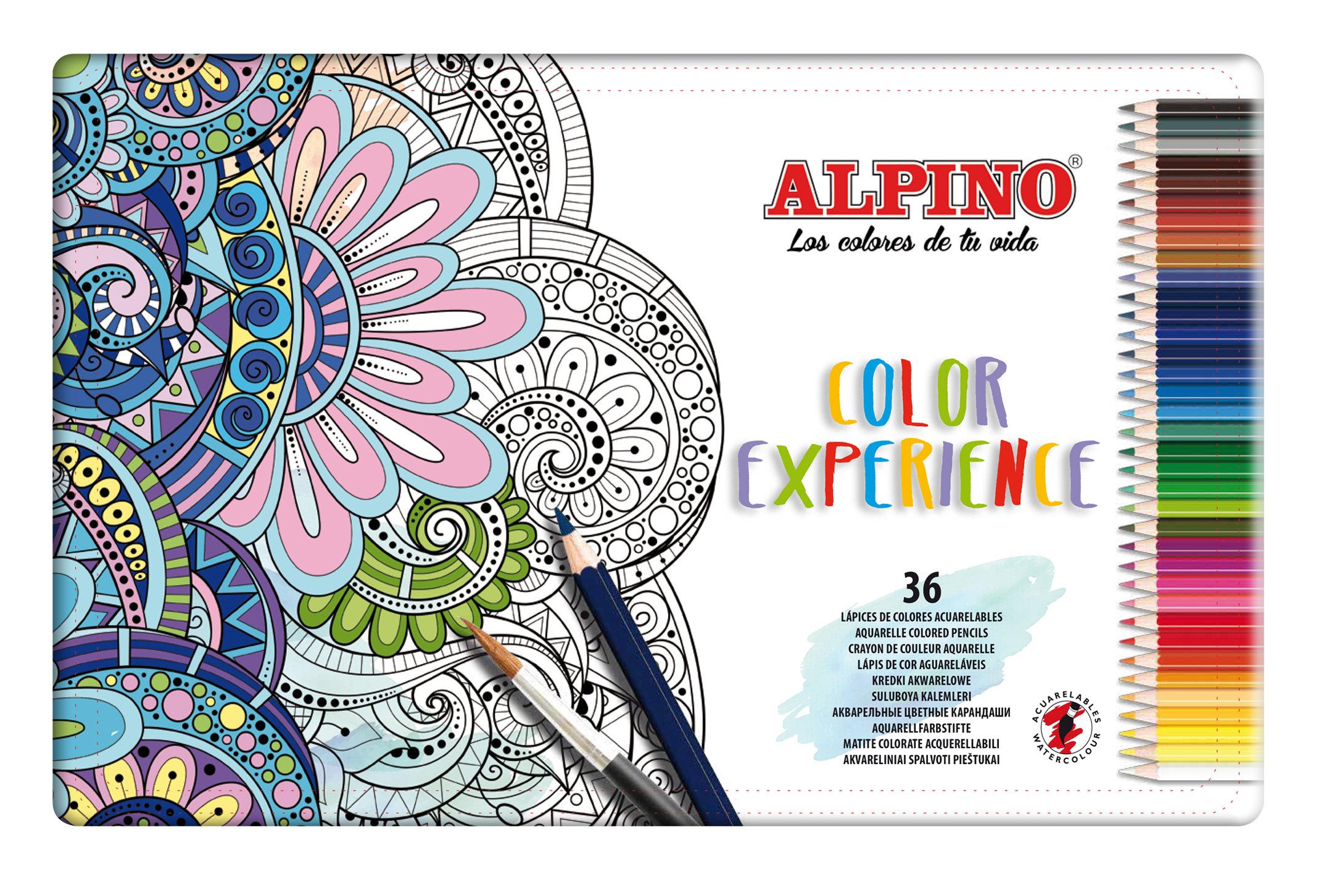 Alpino AL000242 - Estuche 36 lápices