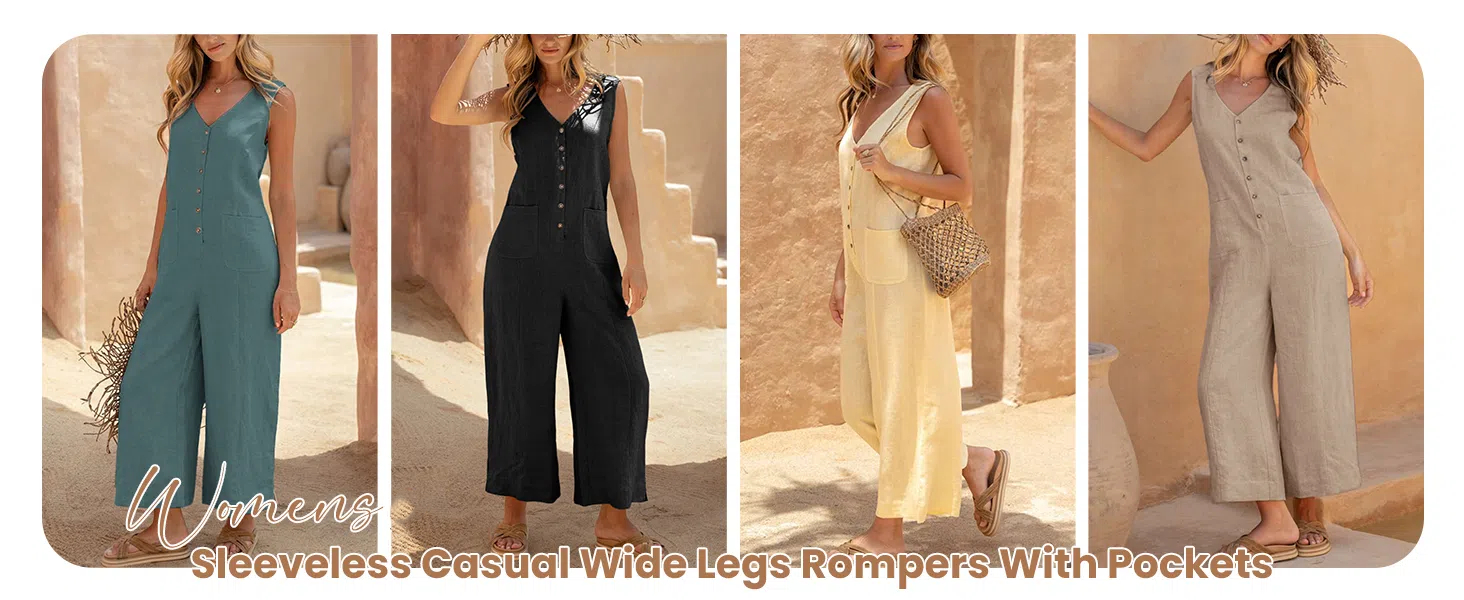 ☆専用☆OHOTORO French Linen Jumpsuit Hevron Viv Linen Jumpsuit | Saks Fifth Avenue