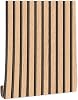 myforHD Self-Adhesive Wood Grating Wallpaper Wood Stripe Grain Natural Wooden Slats Wallpaper Peel and Stick Contact Paper PVC Vinyl Film Removable Waterproof