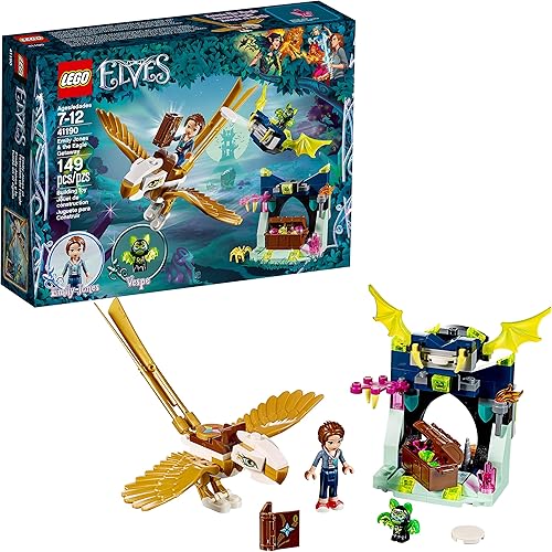 Kit de construcción de LEGO Elfos. Emily Jones y la huida en el águila 41190 (149 piezas)