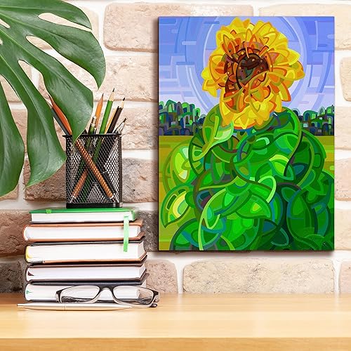 Miniatura 3 de Epic Graffiti 'Pinwheel' de Mandy Budan, arte de pared en lienzo, 12 x 16 pulgadas