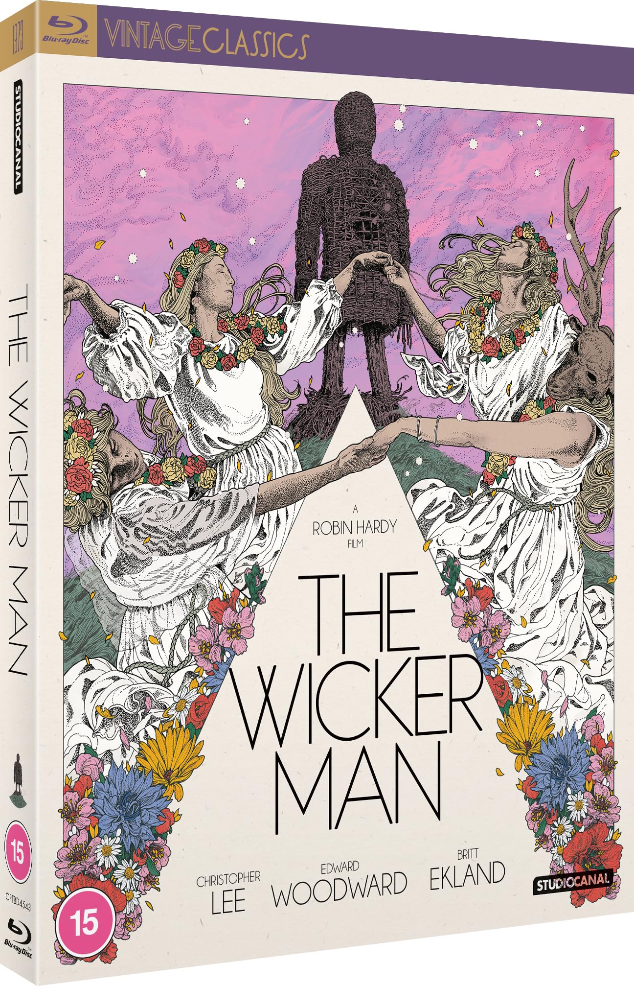 The Wicker Man (50th Anniversary) Vintage Classics [Blu-ray] [Region A & B & C]