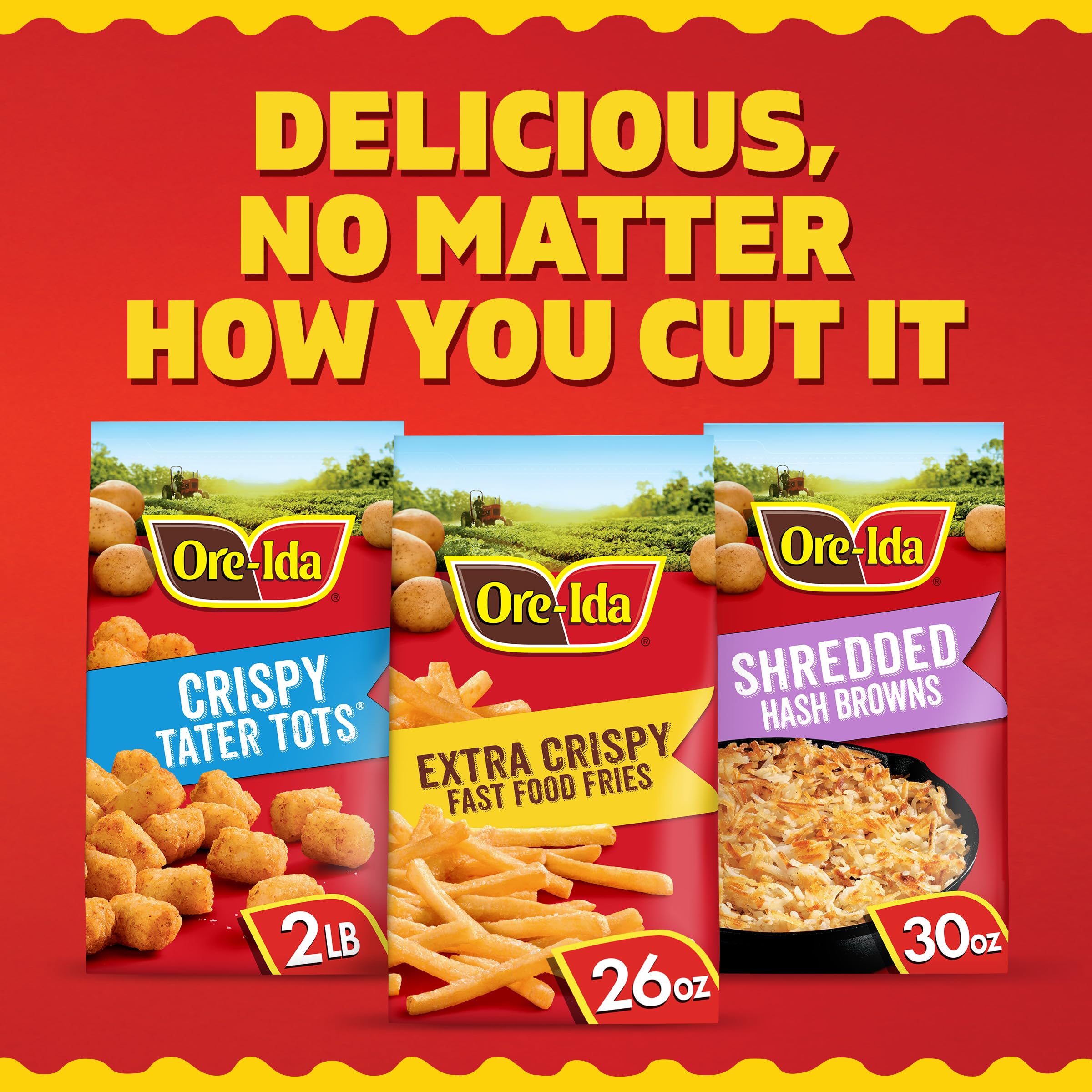 Ore-Ida Extra Crispy Fast Food French Fries French Fried Potatoes 26 oz Bag — view 9