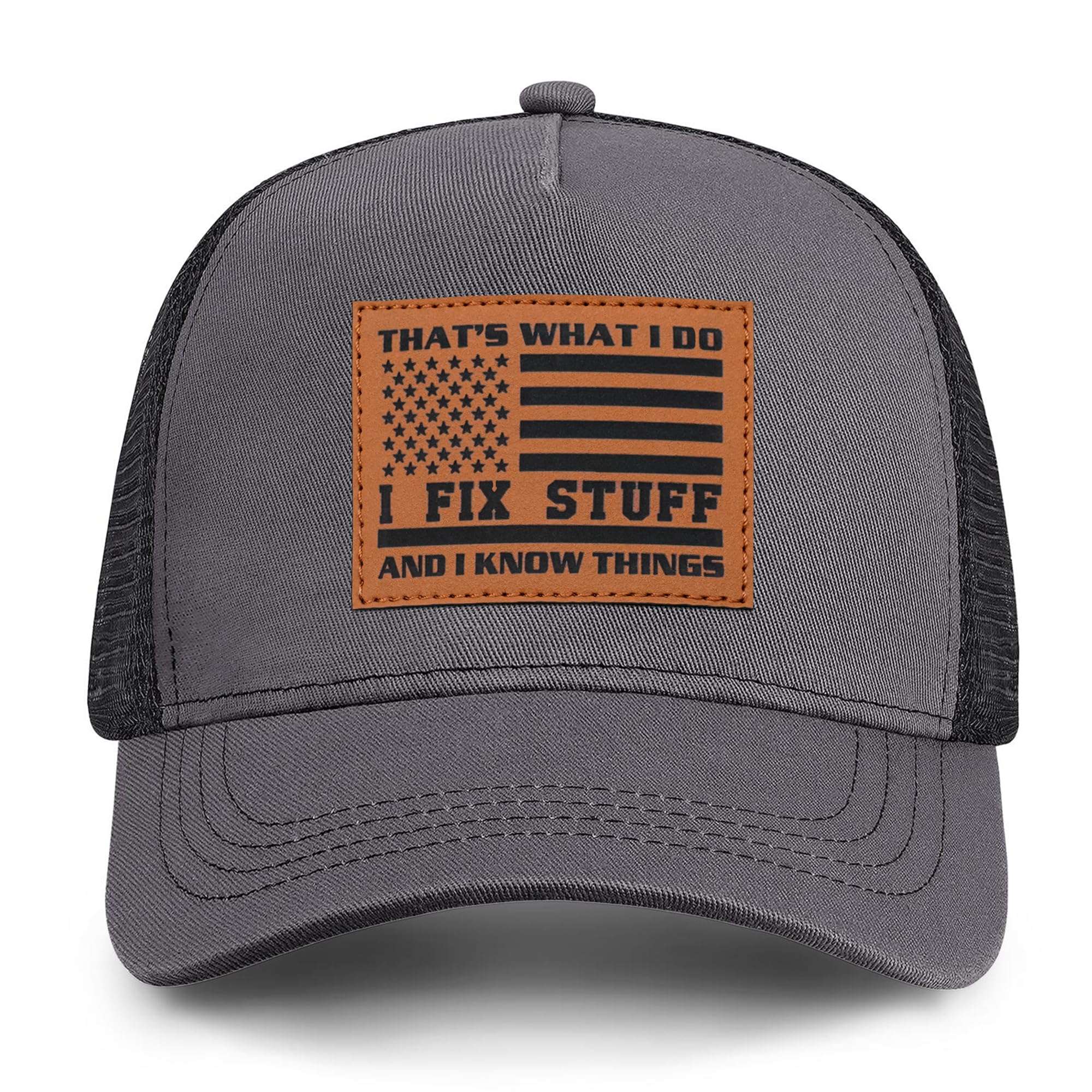 Gifts for Men Who Have Everything, Birthday Gifts for Dad Husband Him, That's What I Do I Fix Stuff and I Know Things Hat