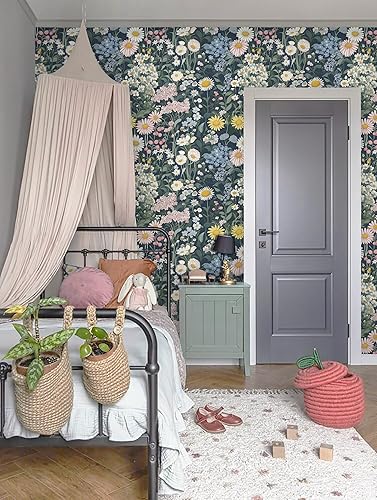 Miniatura 10 de Papel tapiz autoadhesivo para despegar y pegar, papel de pared de hojas verdes, papel de contacto moderno, extraíble, autoadhesivo para baño