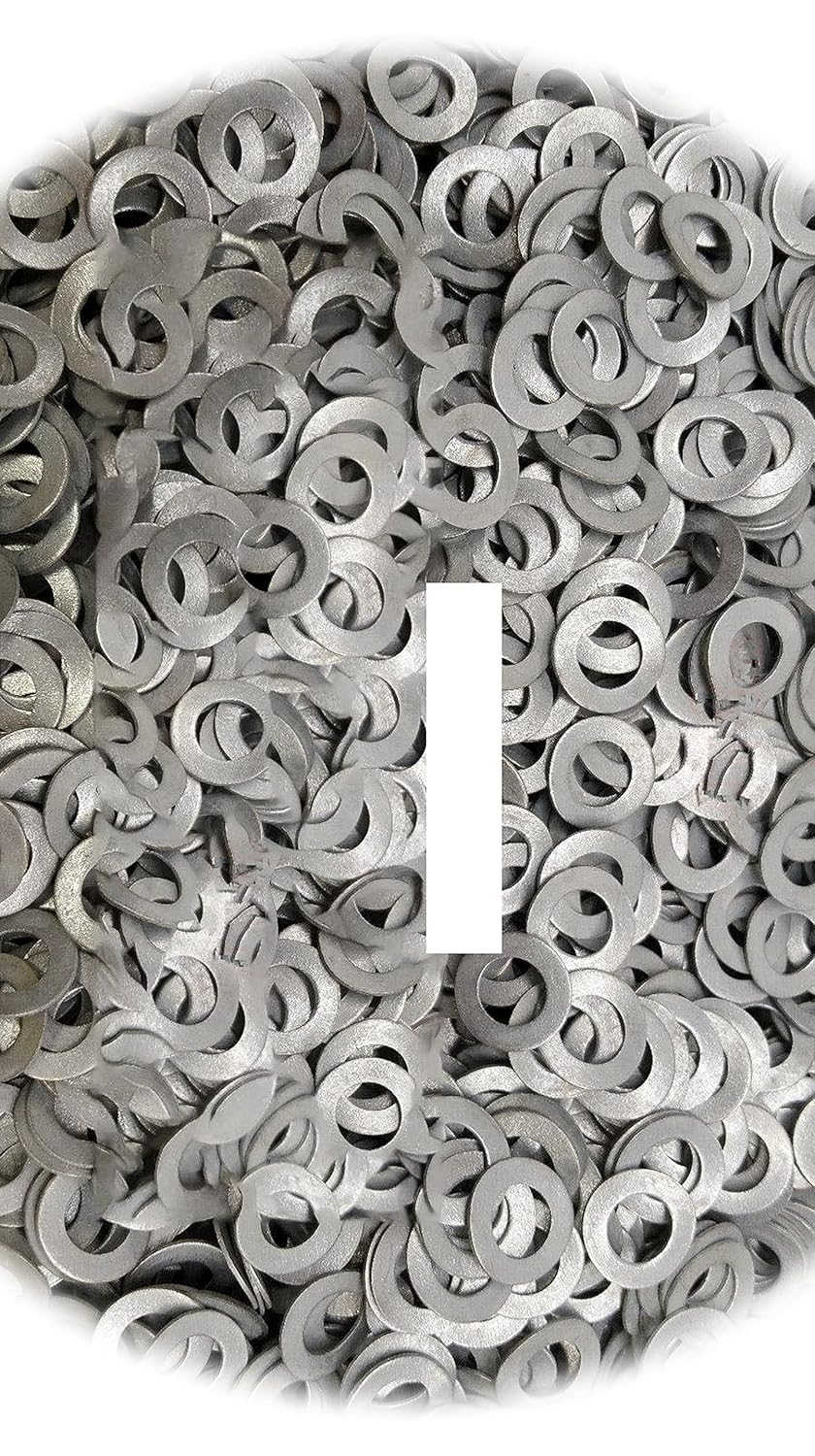 (Qty 50pcs) 1/4" inch Steel Wave Washers Type B Hardware Fastener Kit Set RV2542S