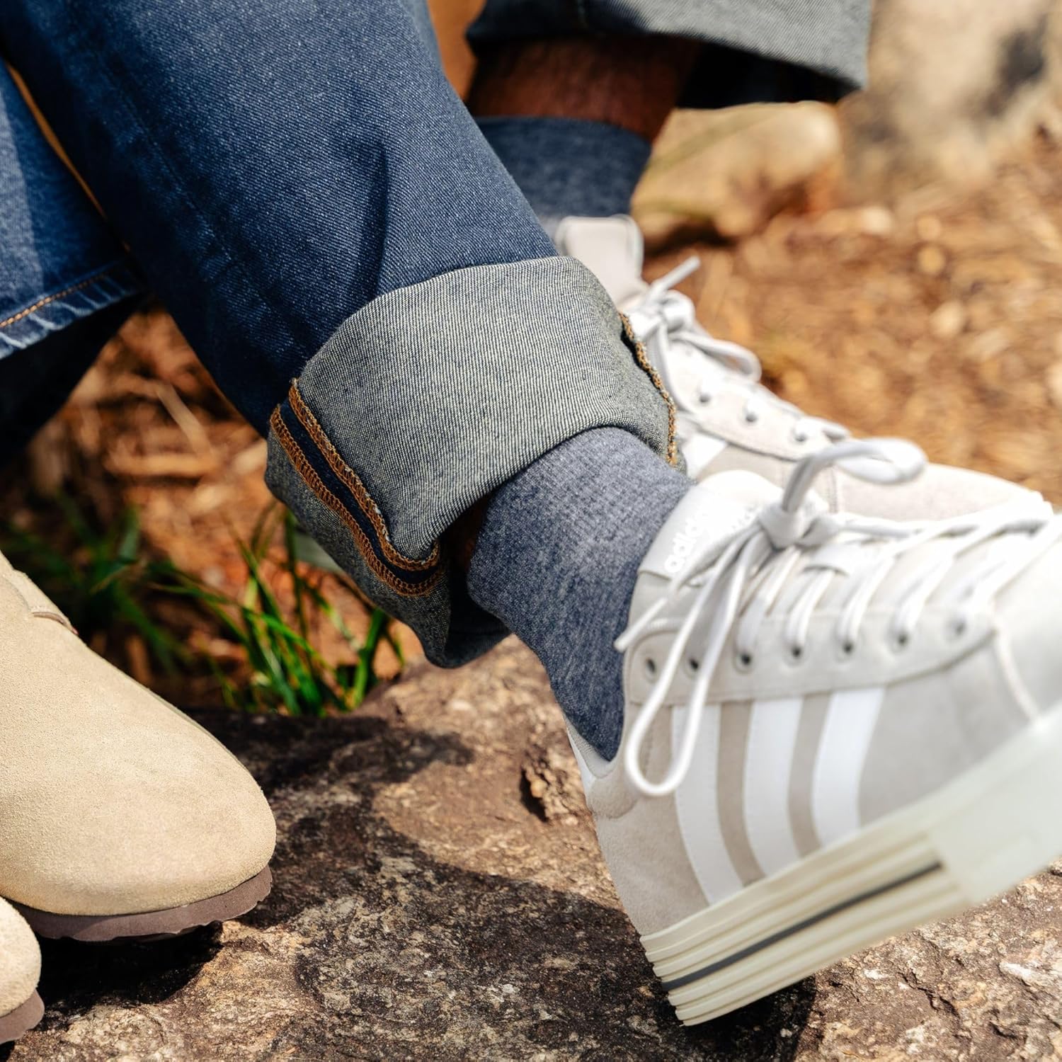 OS1st Wicked Comfort Merino Wool Quarter Crew Socks – Max Cushion, Light Compression, Blister Protection, Breathable - Image 3