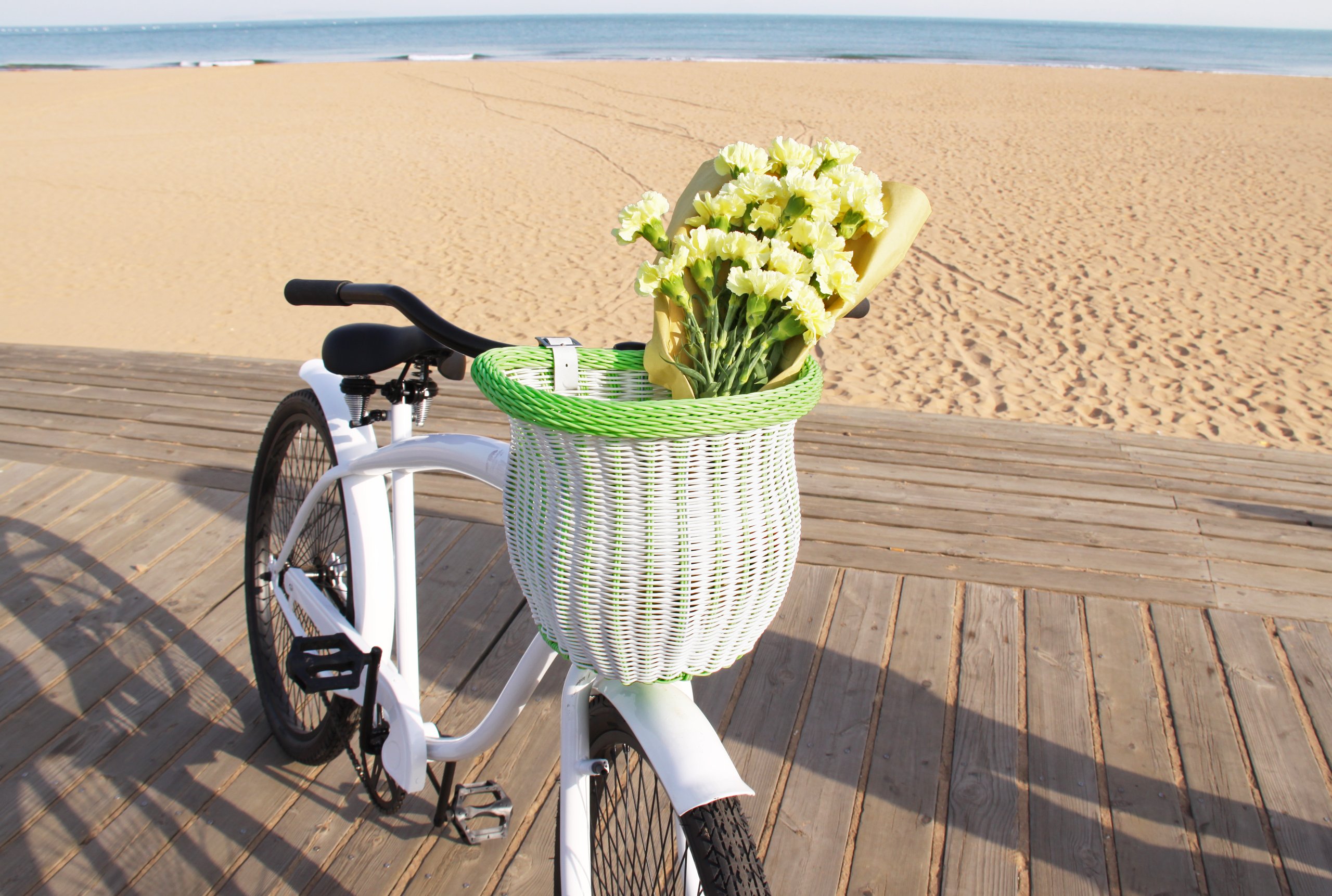 FLYING-Detchable Bike Basket Scooter Vélo Guidon Panier De Rangement pour Adultes Enfants