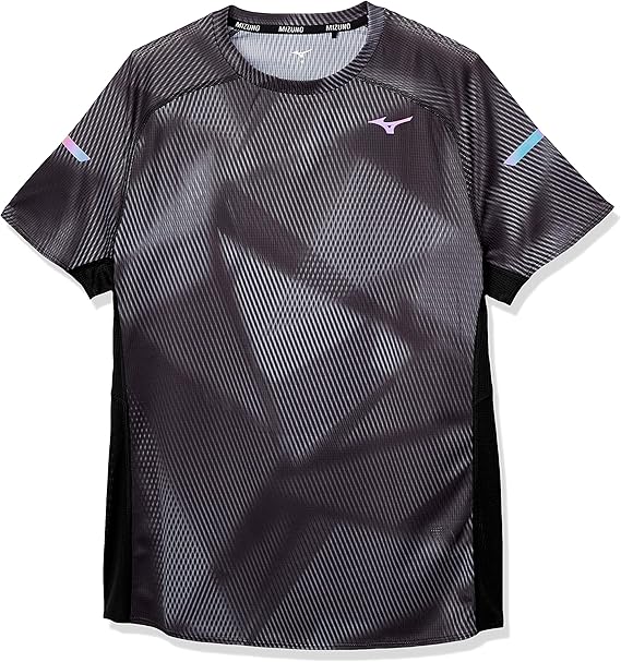 Amazon ミズノ ランニングウェア ランニングtシャツ 半袖 通気性 J2ma0001 メンズ シャツ 通販