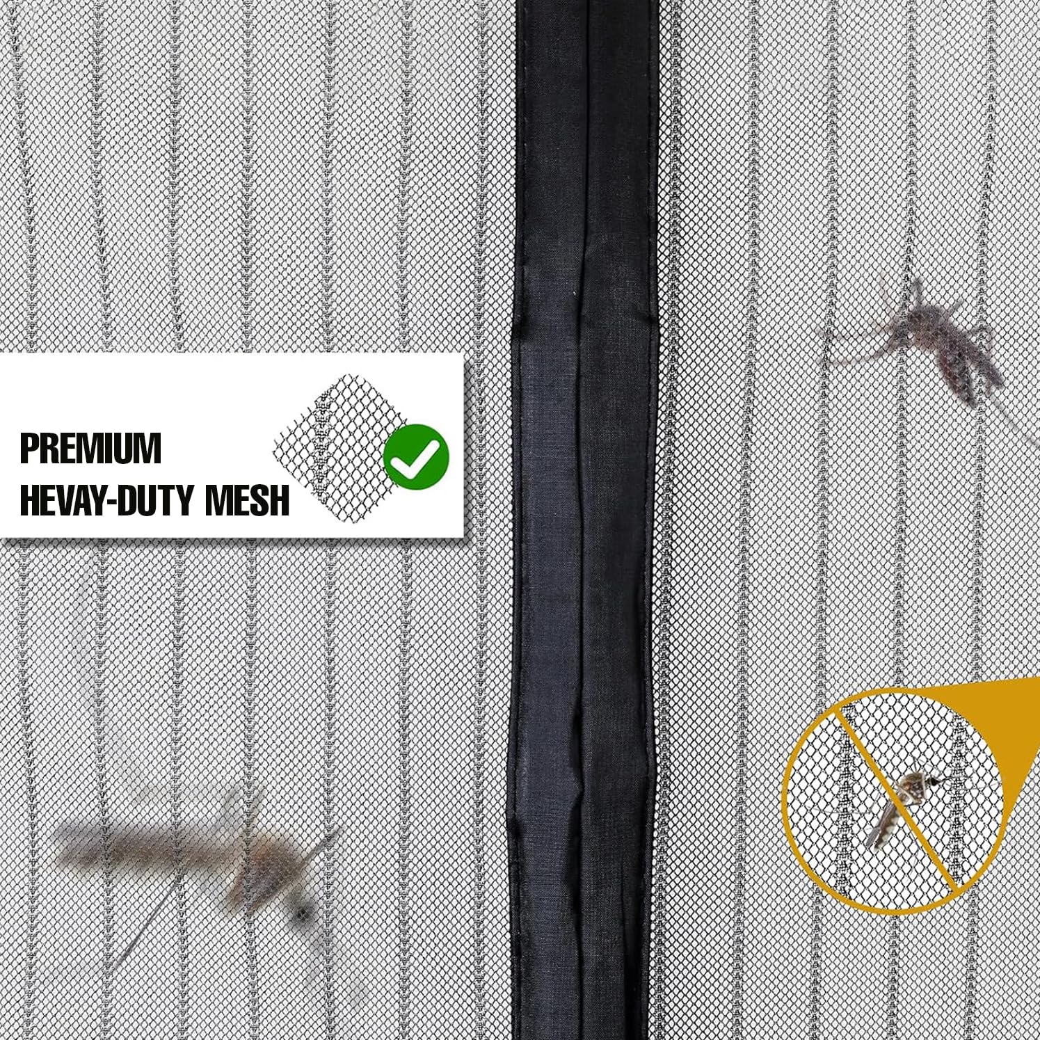 Magnetic Mosquito Net Door - Insect Protection -5 Magnetic Mosquito Net Door - Insect Protection -5