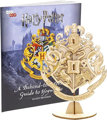 Miniatura 9 de Incredibuilds Harry Potter - Kit de rompecabezas de madera 3D y figuras de modelo (64 piezas)  Construye y pinta tu propio juguete de película de