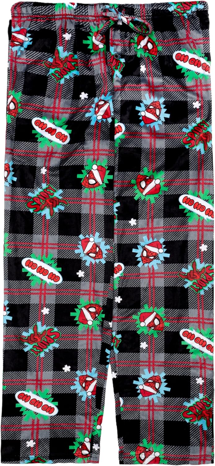 Marvel Men's Pajama Bottom, Lounge Pant With Drawstring, Ultra-soft & Comfortable, XL - Image 6