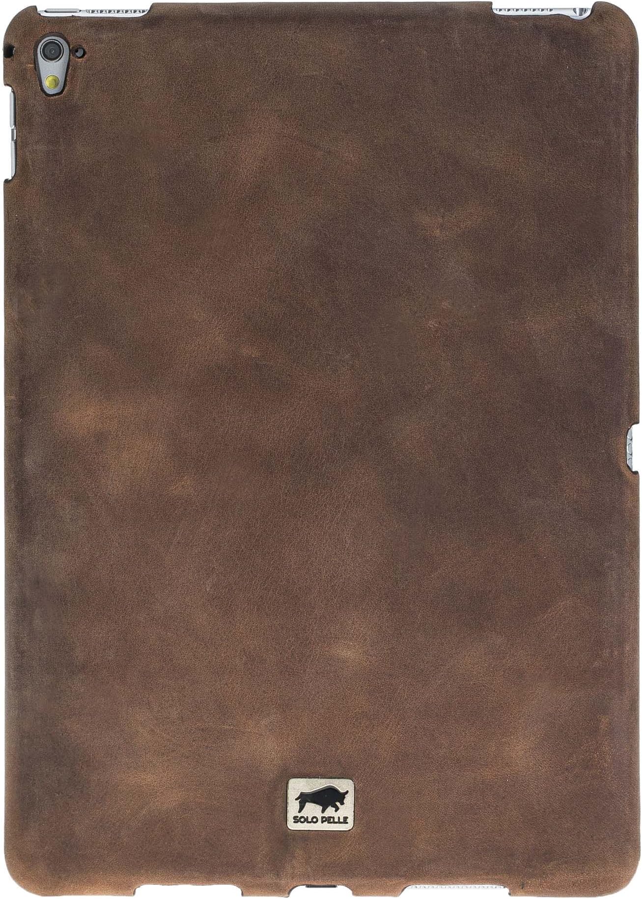 Solo Pelle iPad Pro 9.7 Inch Leather Carrying Case Full Safe for The Apple iPad Pro 9.7 inch Genuine Leather with Stand Function (iPad Pro 9.7 inch) in Vintage Brown