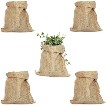 GardenMate 6 Sacos de Yute PRÉMIUM de 340 gsm - 135 cm x 65 cm ...