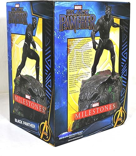 Miniatura 2 de Diamond Select Toys Marvel Milestones: Estatua de resina de película Black Panther
