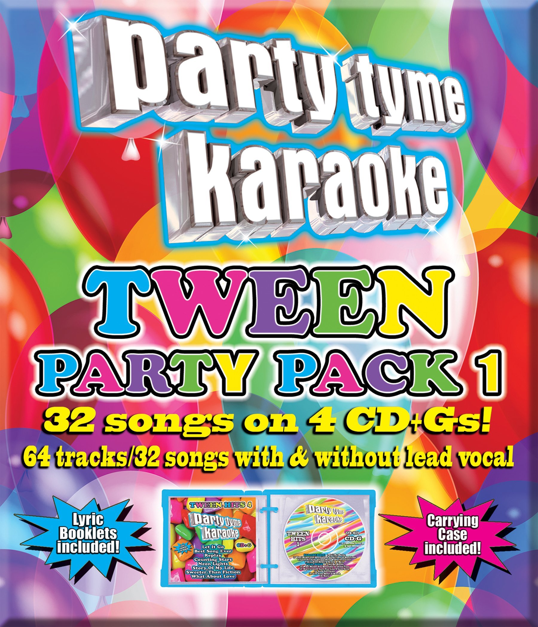 Universal Music Group Party Tyme Karaoke Tween Party Pack 1 (4CD)