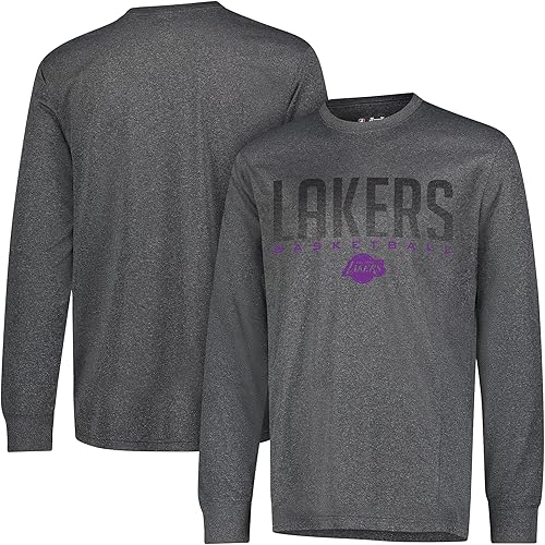 Miniatura 32 de Ultra Game Men's NBA Official Super Soft Game Day Long Sleeve T-Shirt Color del