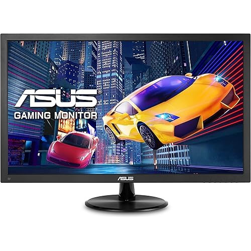 ASUS VP248QG 24” Full HD 1920x1080 1ms DP HDMI VGA Adaptive Sync/FreeSync Eye Care Monitor