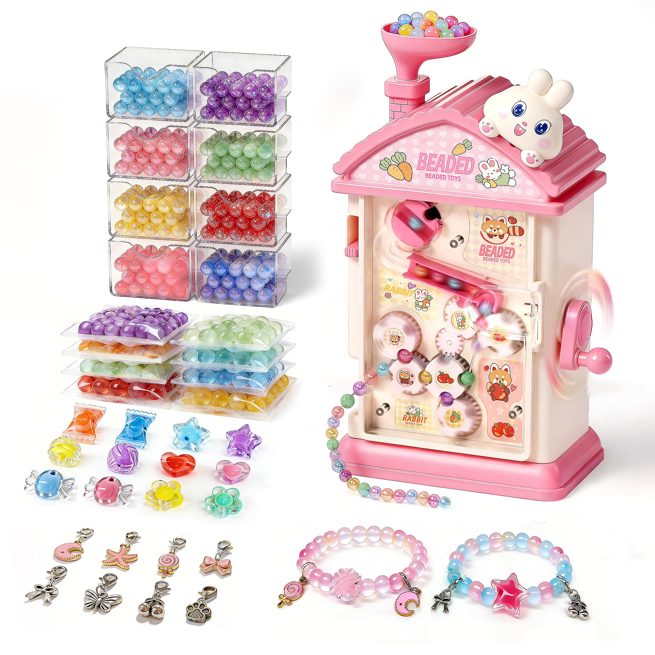 Amazon.com: STACTCUTE Bracelet Maker Machine for Girls 6-12, Mess