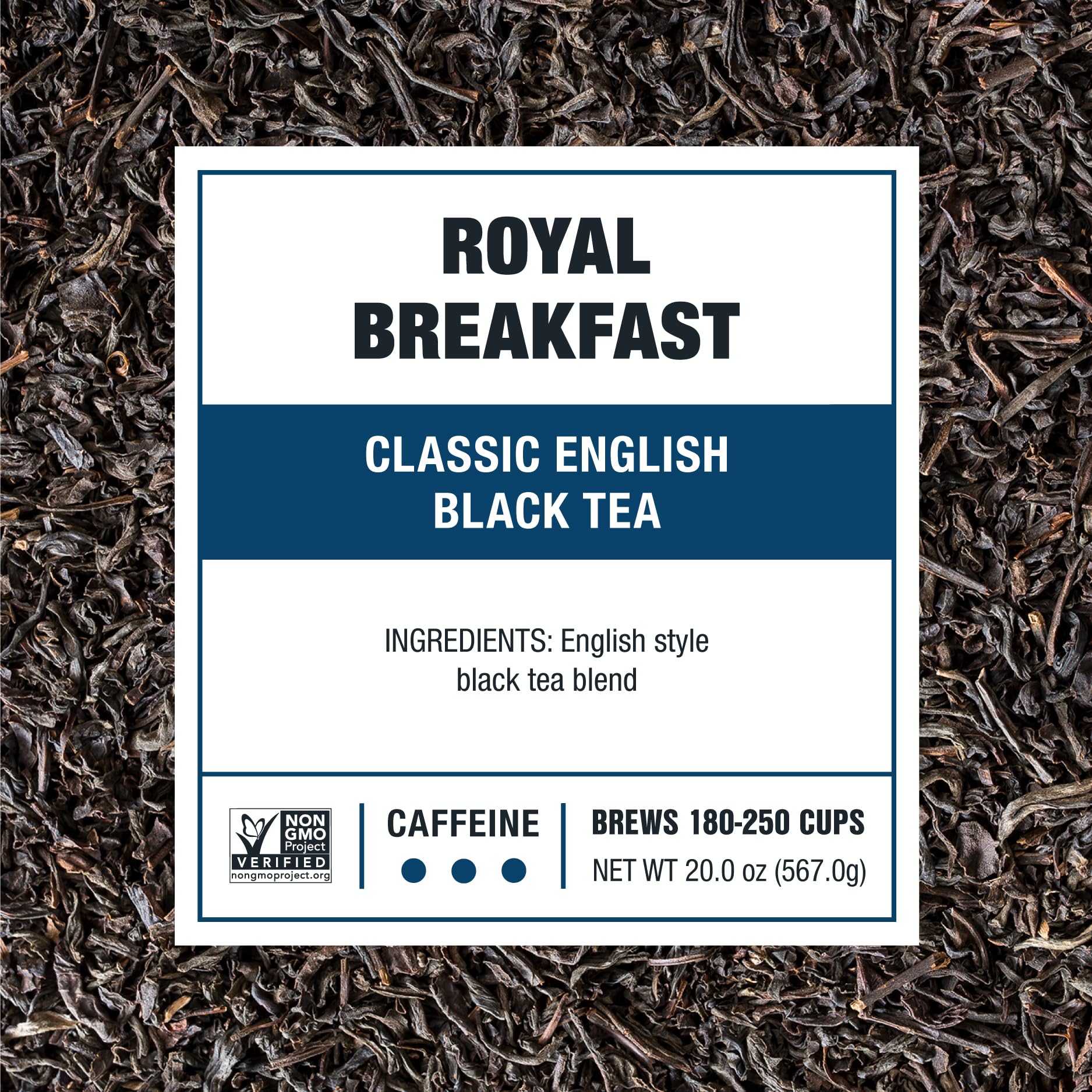 Tiesta Tea - Cocoa Mocha, Loose Leaf, Tiramisu Coffee Black Tea, Premium High Caffeinated Blend, Holiday, Make Hot or Iced & Brews Up to 25 Cups, 1.8 Ounce Resealable Pouch: Royal Breakfast TinTopper Refill Set