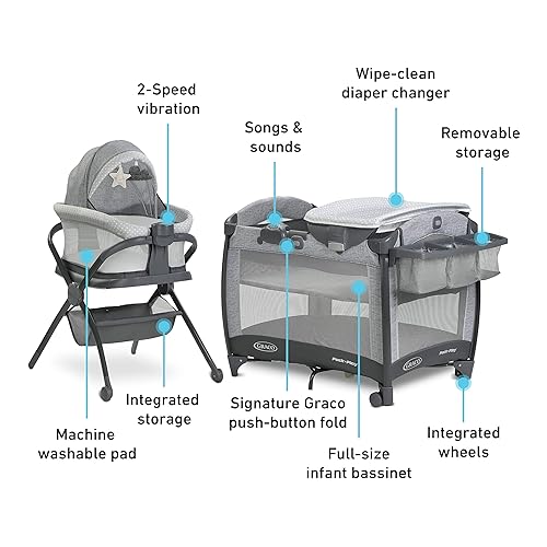 Miniatura 6 de Graco® Pack 'n Play® Day2Dream™ Moisés Deluxe Playard
