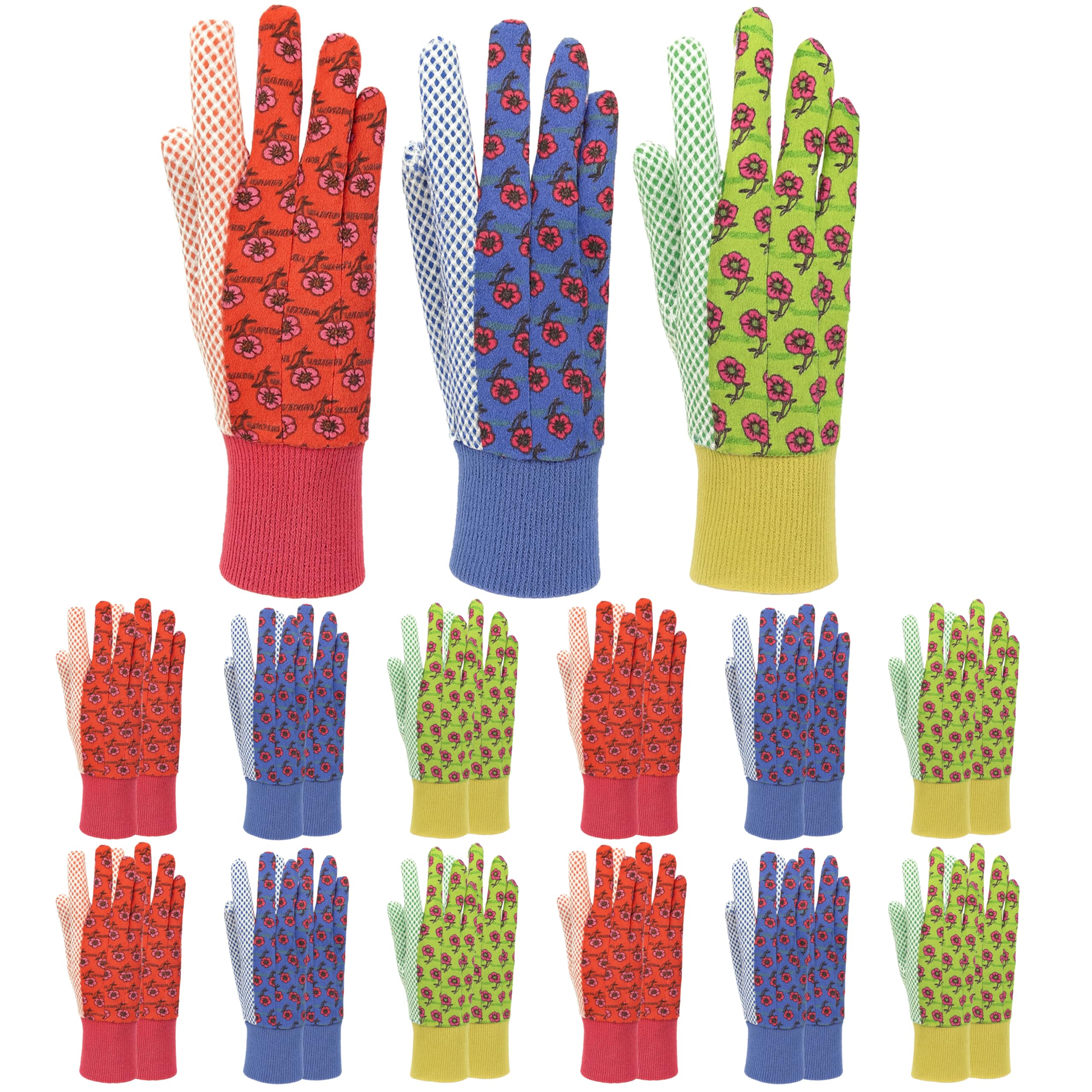 G & F Products women's gardening gloves in floral print | Mubboo