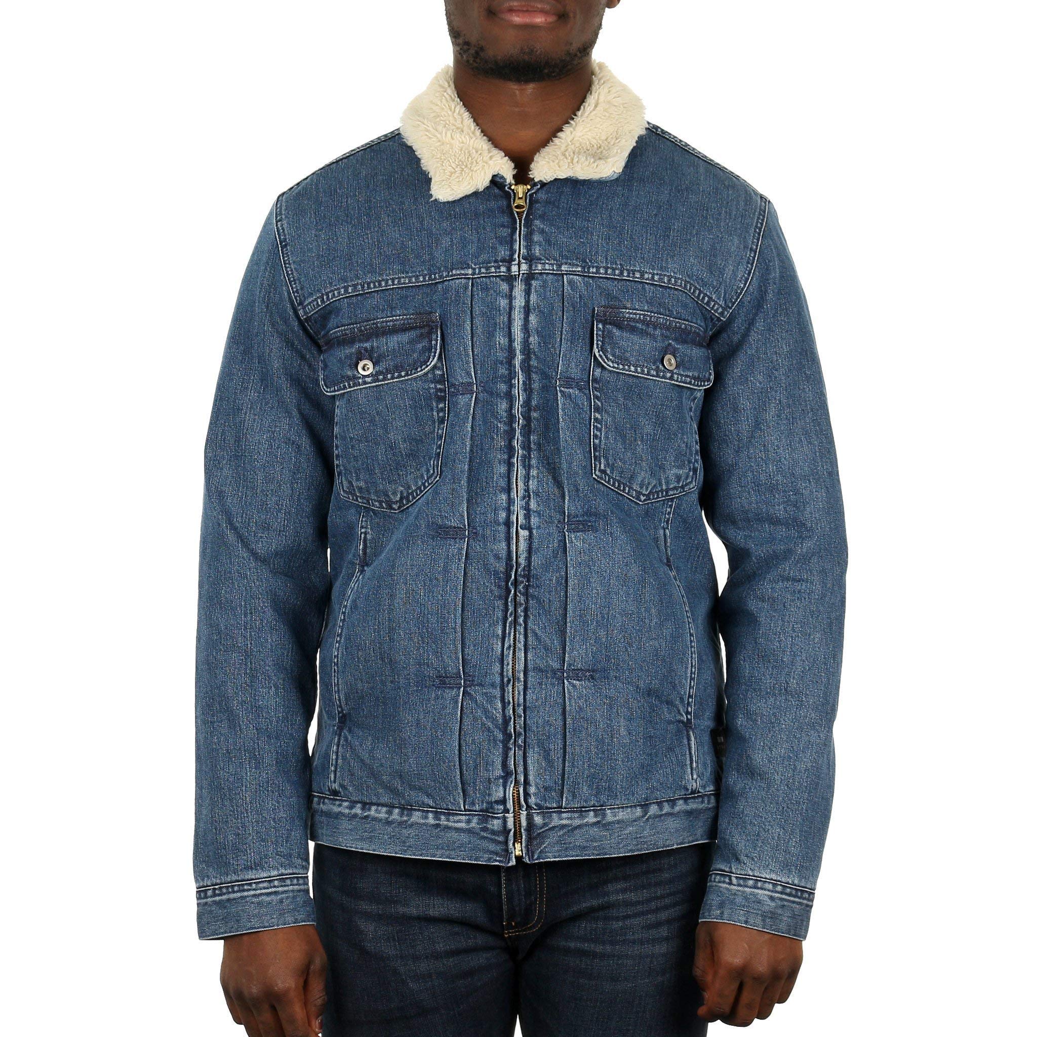 Edwin Men's Panhead Zip Jacket Denim