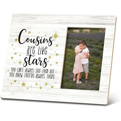 SRADMO Cousins Picture Frame: A Cherished Keepsake for Cousins