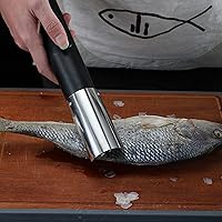 Vista 6 de Powerful Electric Fish Scaler ，Cordless Fish Scaler Remover Easily Remove fishscales without Fuss Or Mess for Chef and Home Cooks Fish Cleaning tools
