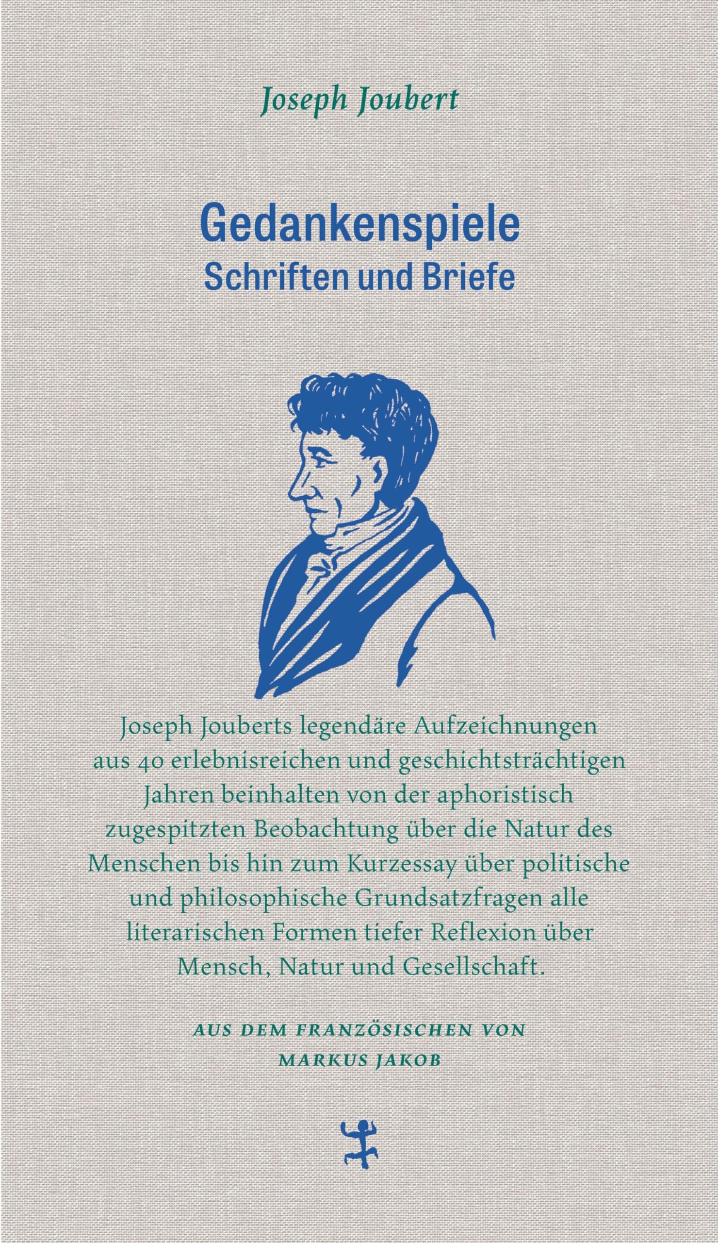 Gedankenspiele by Joseph Joubert HARDBACK 9783957575227