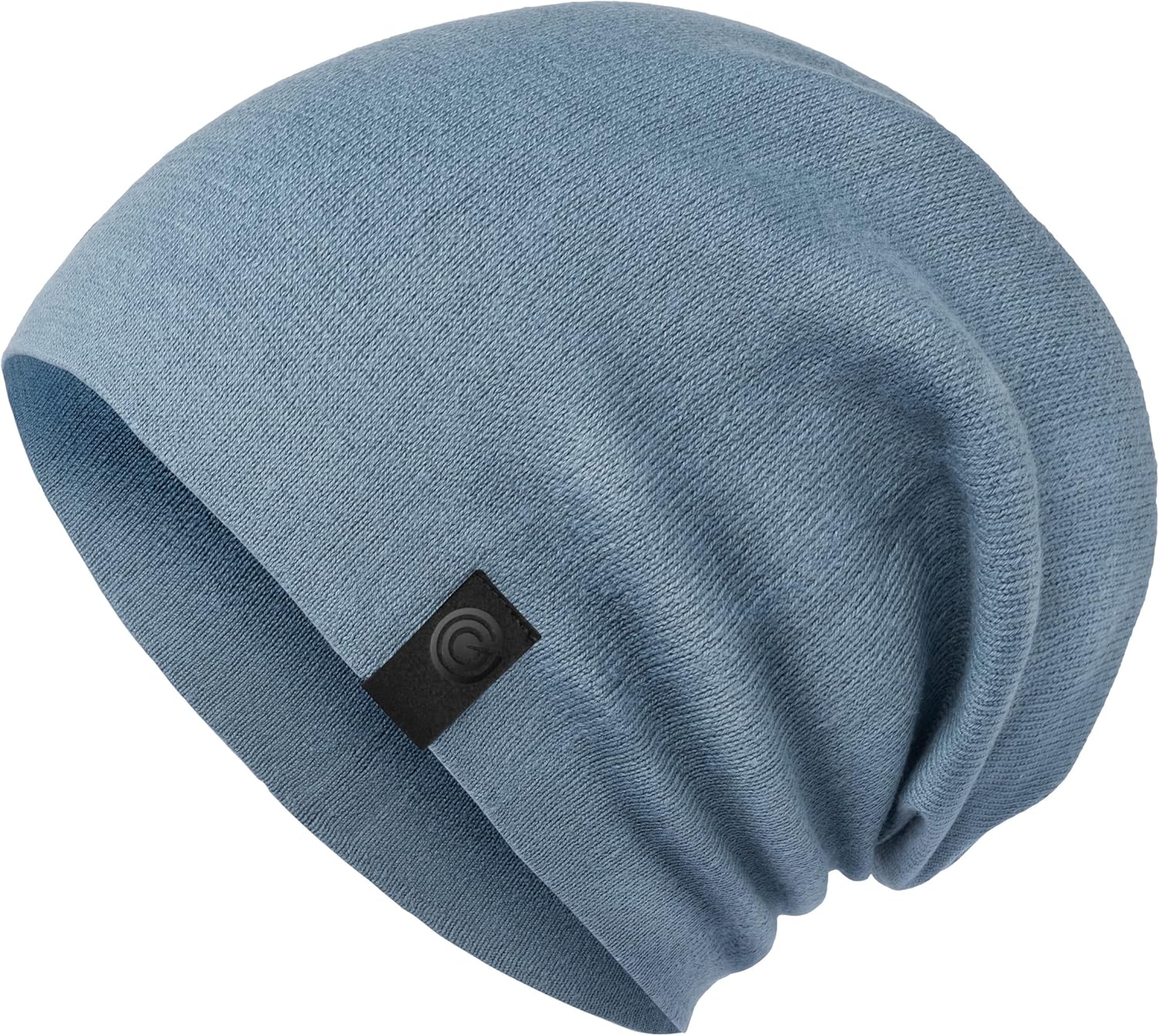 Warm Slouchy Beanie Hat – Deliciously Soft Daily Beanie in Fine Knit