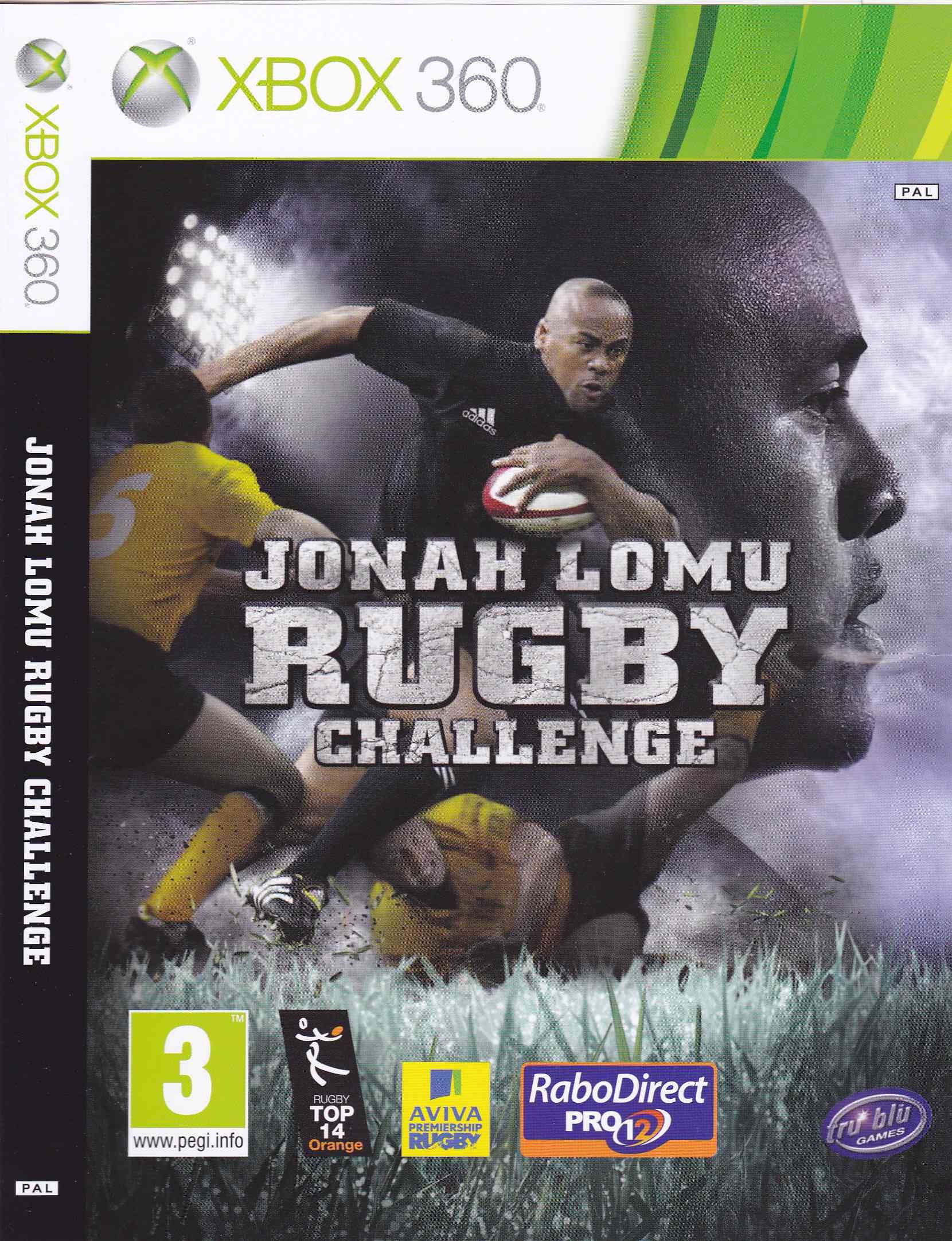 Amazon.com: Jonah Lomu Rugby Challenge - Xbox 360 : Video Games