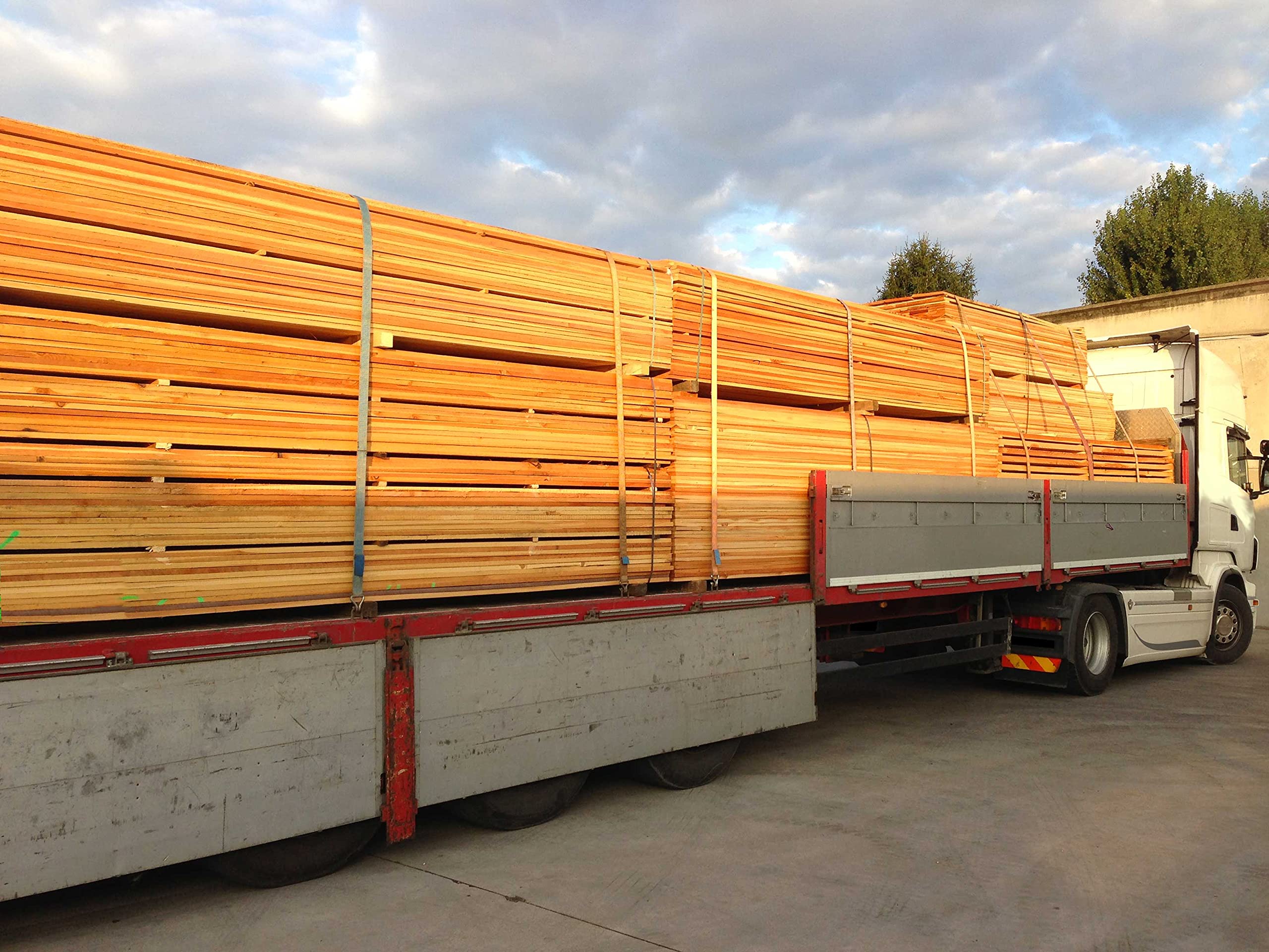 Castelmerlino 15 Pedana per Doccia in Legno di Larice cm 55 x 69 per Piatti Doccia 70 x 90