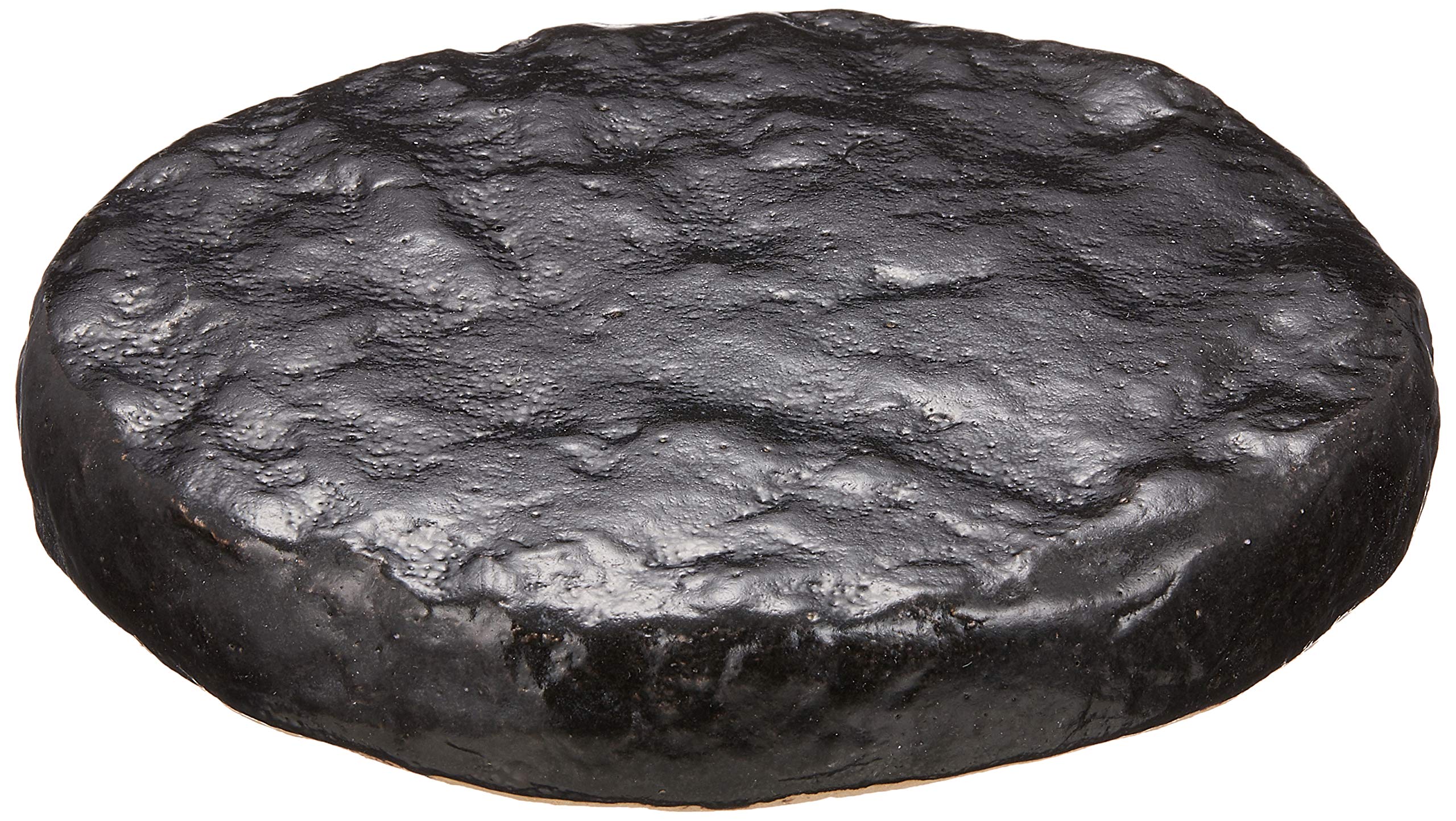 Amazon｜黒織部4.5石焼ﾌﾟﾚｰﾄ[14.5×13×2.9cm] | 直火 旅館 料亭 和食器  