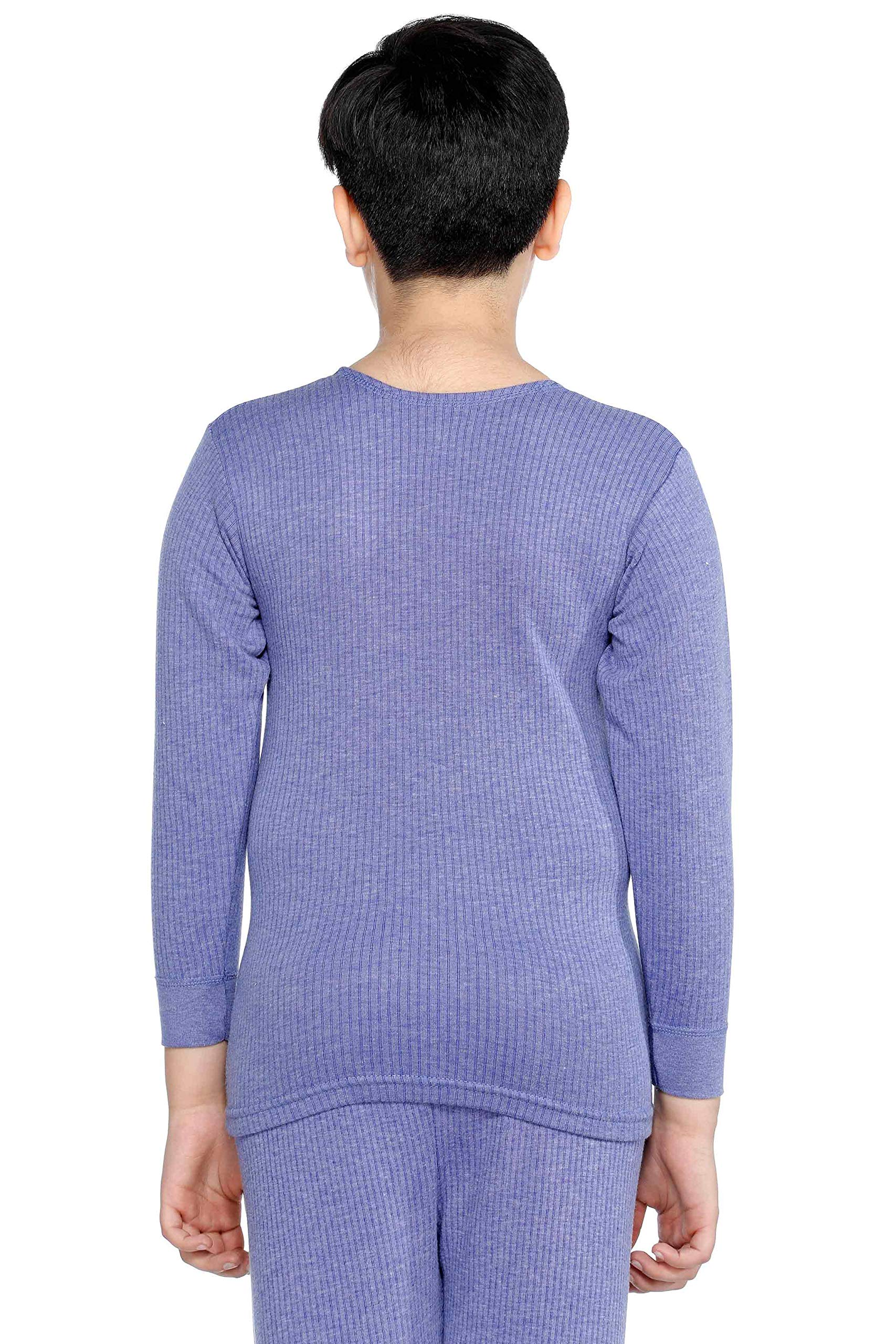 Bodycare Insider Anti-Bacterial Solid Kids Thermal Top & Bottom Set - Image 3 thumbnail