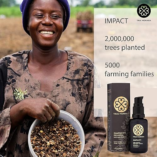 Miniatura 10 de Aceite facial 100 puro de Moringa prensado en frío para cara cuerpo y cabello antienvejecimiento reduce arrugas incluso el tono de piel minimiza las