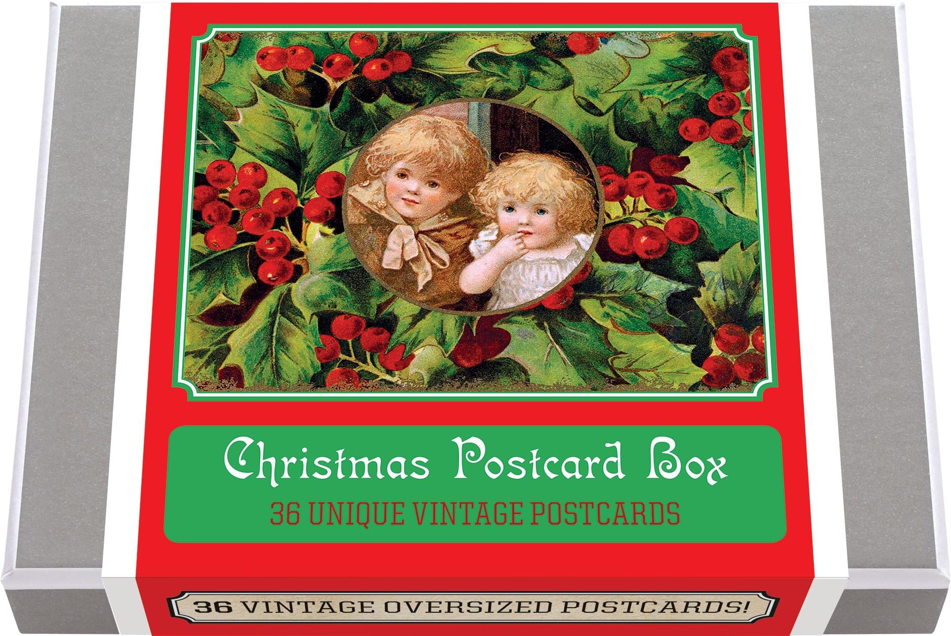 Christmas Postcard Box - 36 Unique Vintage Postcards (Postcard Books-Postcard Books) Cards – 1 Sept. 2018