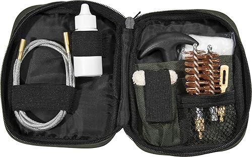 BARSKA Kit de limpieza de escopeta con varilla flexible y bolsa