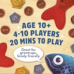 Sons Fishy: Le jeu de société de famille à la pensée rapide et bluffante pour les enfants 10+ et des adultes — Meilleurs nouveaux jeux de société, Jeux de quiz de famille, Trivia Games, Grand Panier de Pâques