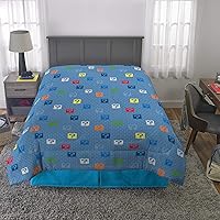 Vista 158 de Franco Ropa de cama para niños, edredón de microfibra suave, tamaño matrimonial, PJ Masks Paw Patrol Girls