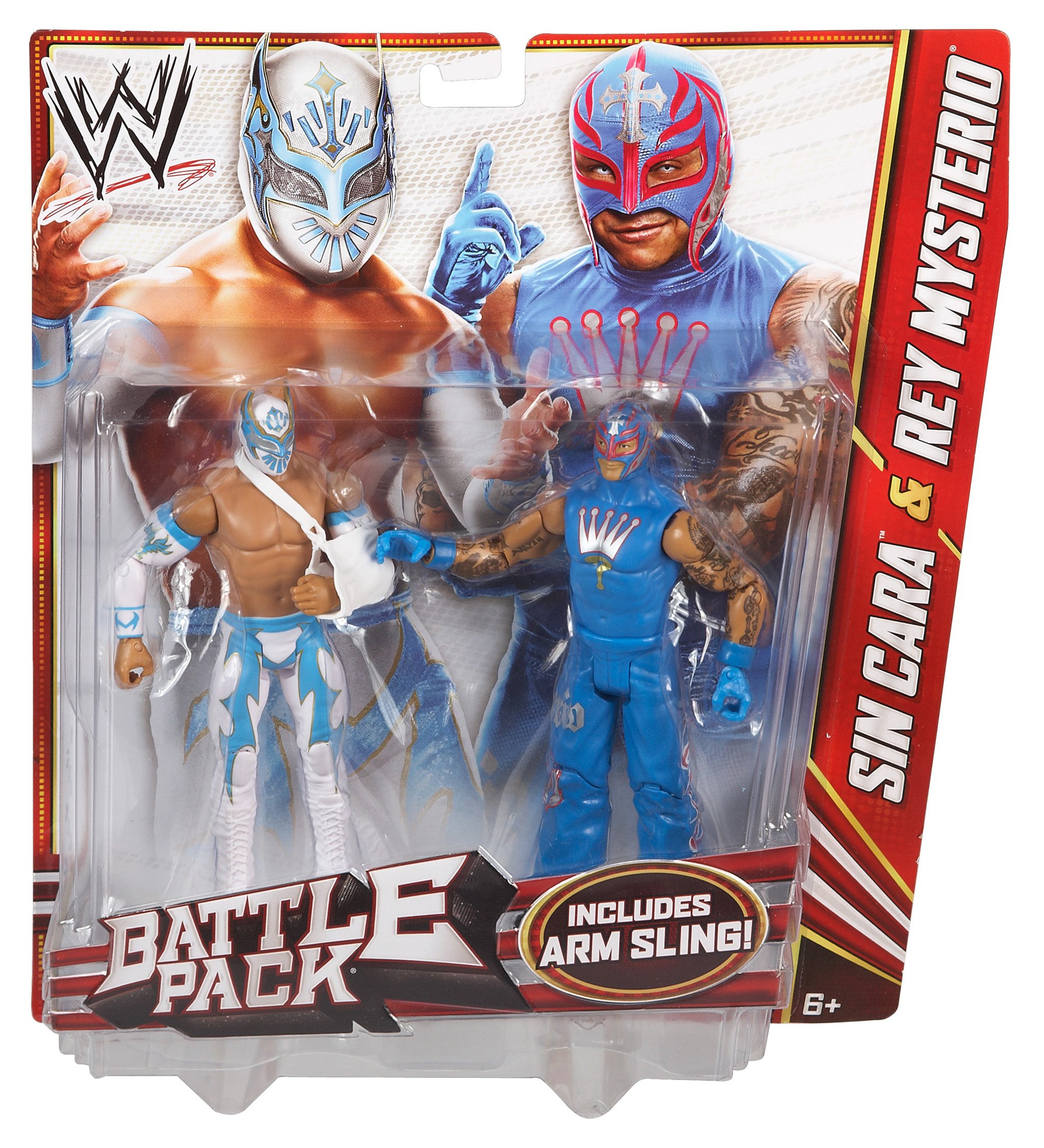 Amazon.co.jp: WWE Battle Pack Sin Cara vs. Rey Mysterio Action