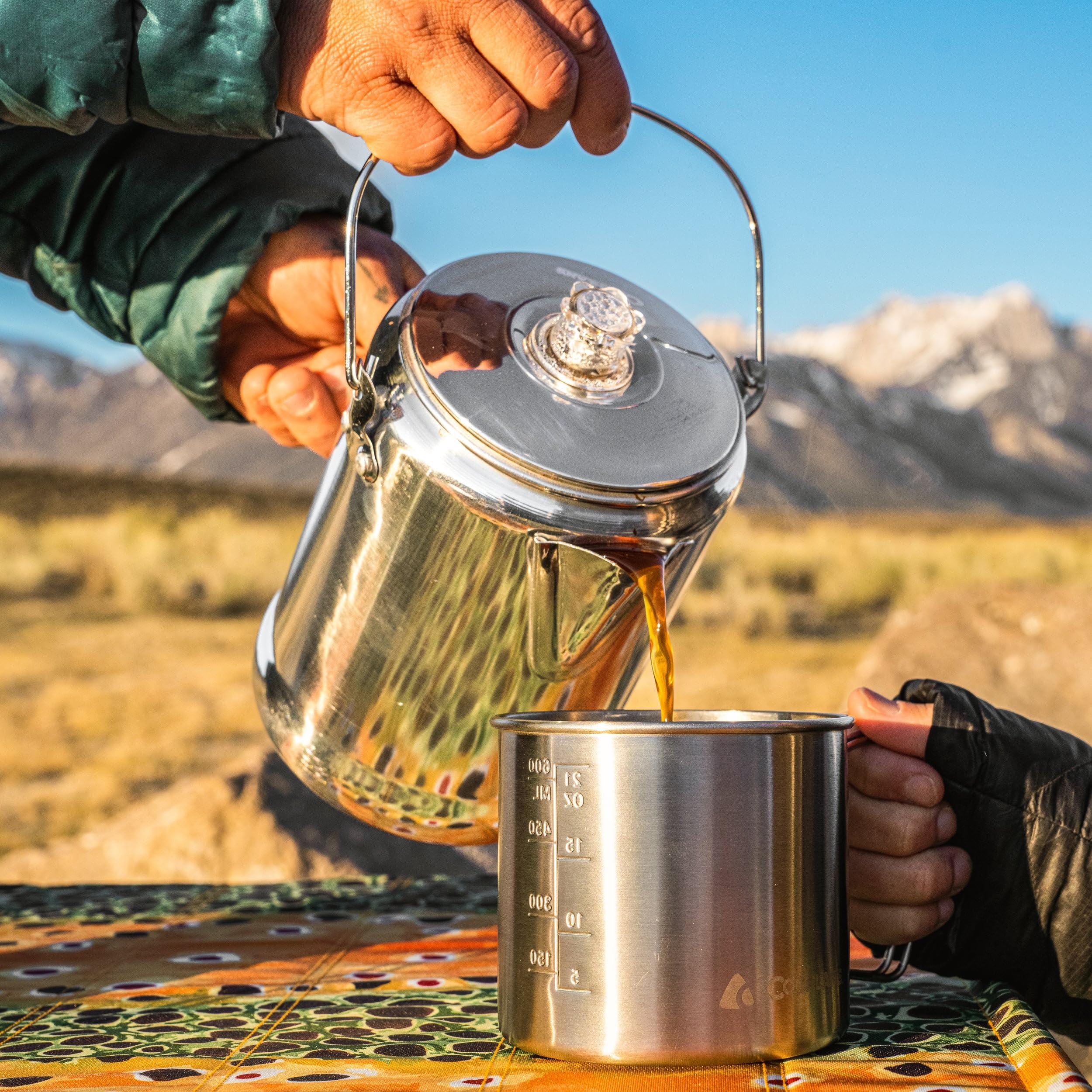 Aluminium 1346 Percolator-Kaffee-Kanne